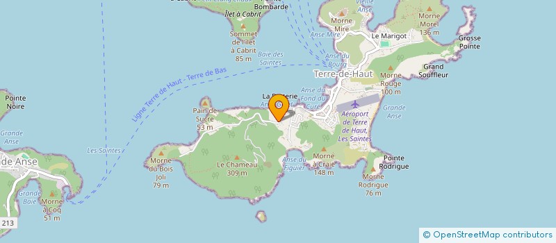 localisation de l'entreprise AMBIANCE CARAIBES à TERRE-DE-HAUT