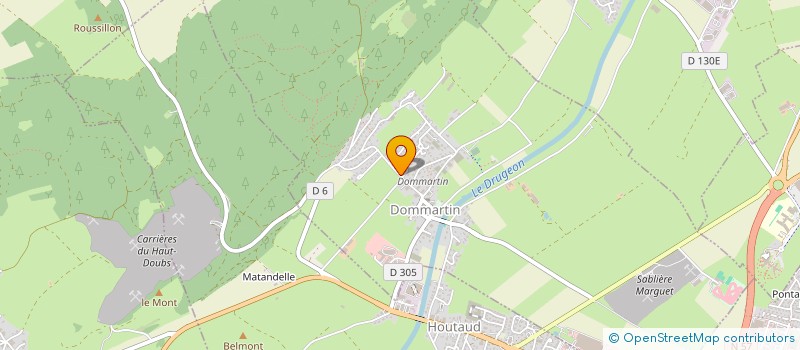 localisation de l'entreprise AMBIANCE CHEMINEE  LA CLUSE-ET-MIJOUX