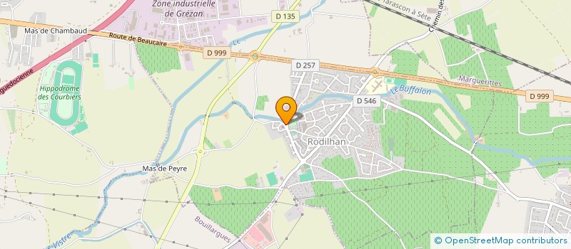 localisation de l'entreprise AMBIANCE CLUB  RODILHAN