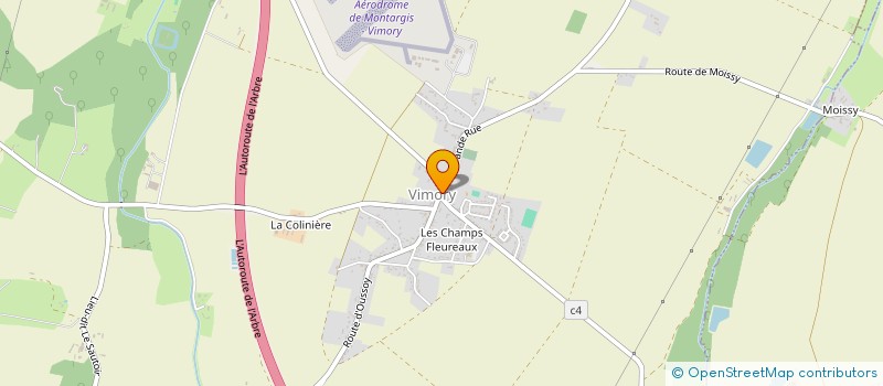 localisation de l'entreprise AMBIANCE COIFFURE à CHEVILLON-SUR-HUILLARD