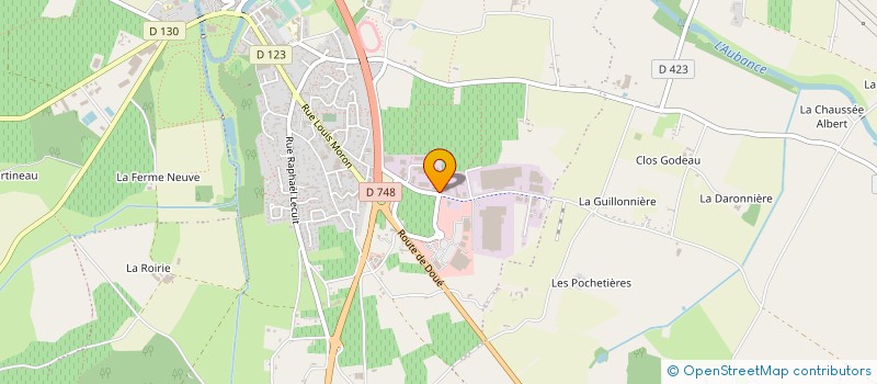 localisation de l'entreprise AMBIANCE CONFORT ENERGIES à BRISSAC LOIRE AUBANCE
