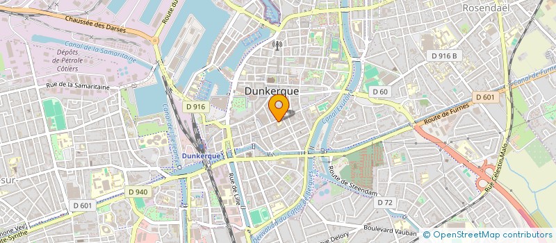 localisation de l'entreprise AMBIANCE CUISINE CDK à DUNKERQUE