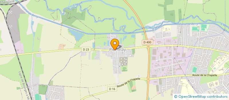 localisation de l'entreprise AMBIANCE CUISINES ET BAINS  BOURGES