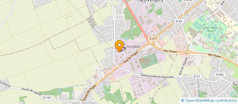 localisation de l'entreprise AMBIANCE D'ABAT-JOUR  SAINT-ANDRE-LES-VERGERS