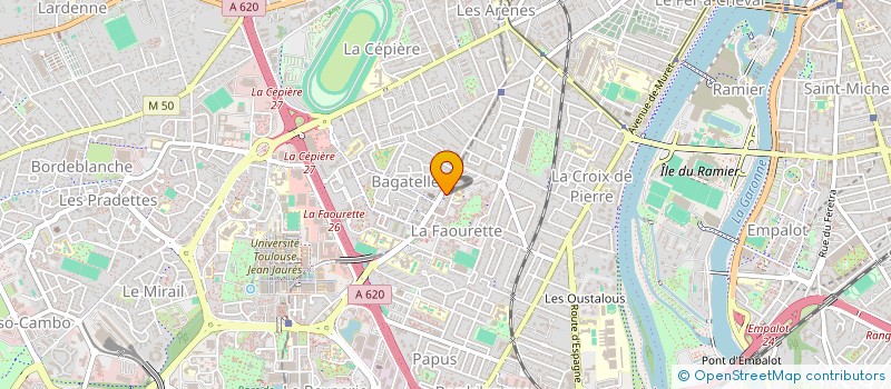 localisation de l'entreprise AMBIANCE D'ORIENT  TOULOUSE