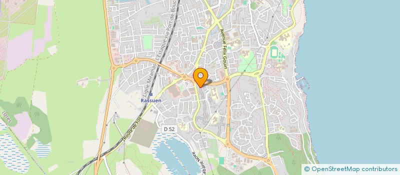 localisation de l'entreprise AMBIANCE DE LA CRAU ET DES CINQ CONTINENTS à ISTRES