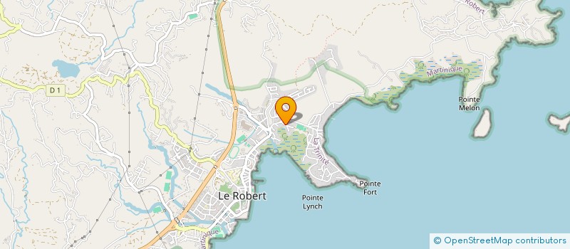 localisation de l'entreprise AMBIANCE DEBBY  LE ROBERT