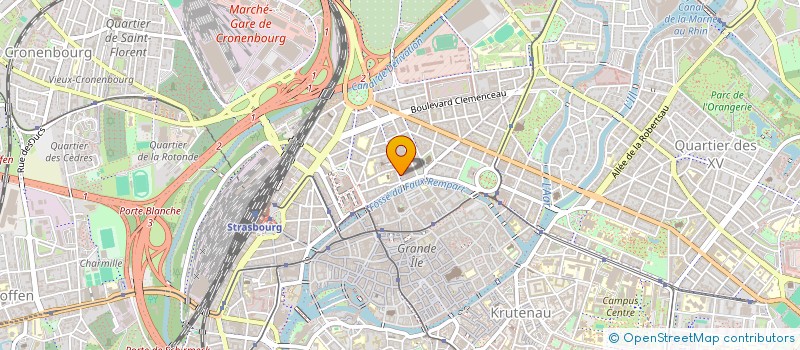 localisation de l'entreprise AMBIANCE DECO CONCEPT à STRASBOURG