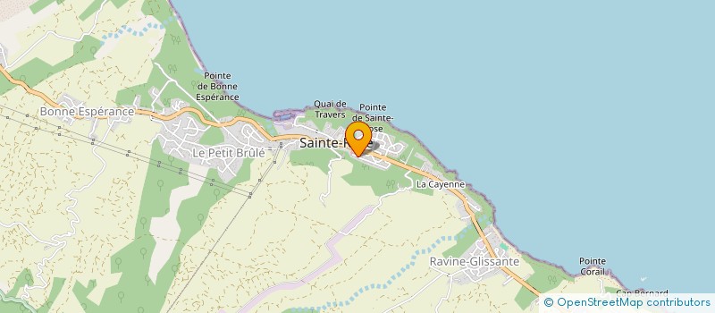 localisation de l'entreprise AMBIANCE DES ILES à SAINTE-ROSE
