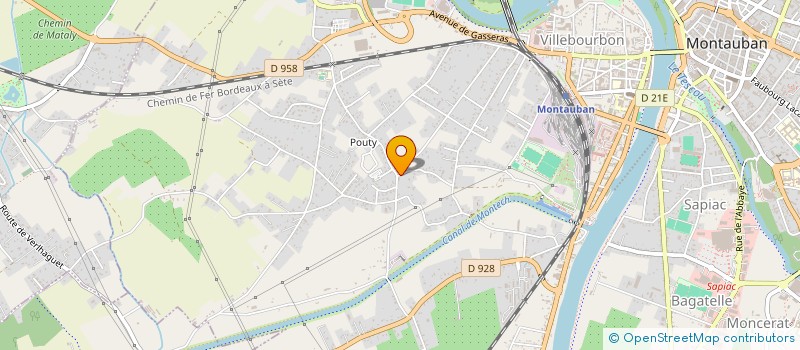 localisation de l'entreprise AMBIANCE DETENTE à MONTAUBAN