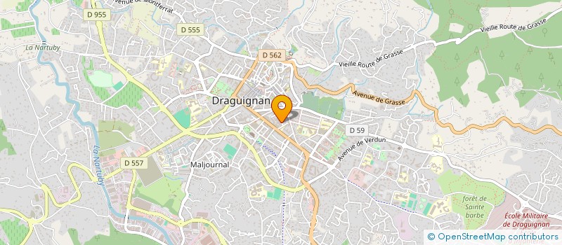 localisation de l'entreprise AMBIANCE DJ LIGHT 83  DRAGUIGNAN