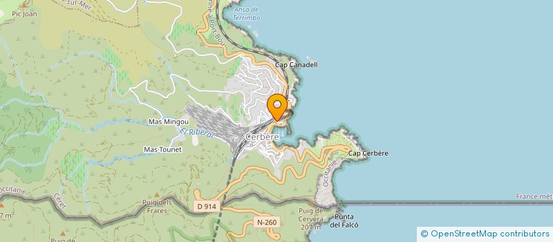 localisation de l'entreprise AMBIANCE ET ACTIVITES DE CERBERE  CERBERE