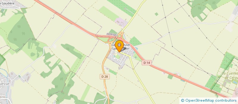 localisation de l'entreprise AMBIANCE ET CONFORT  ABLEIGES