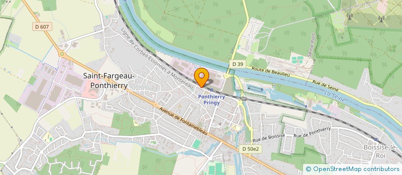 localisation de l'entreprise AMBIANCE ET SERVICES  SAINT-FARGEAU-PONTHIERRY