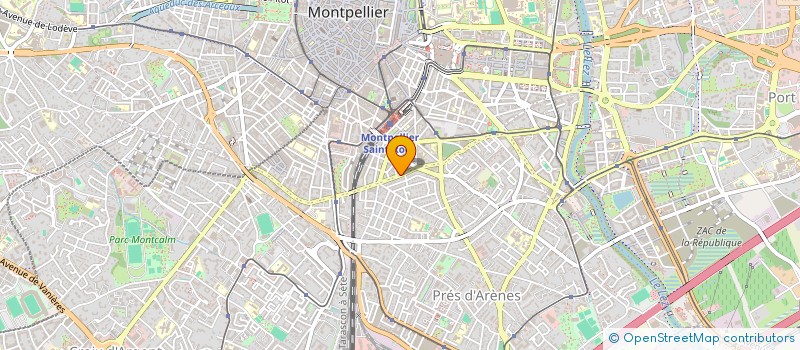 localisation de l'entreprise AMBIANCE ET SYNTHESE à MONTPELLIER