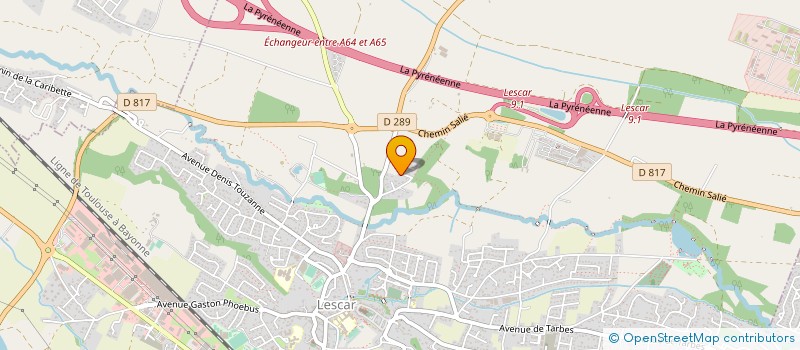 localisation de l'entreprise AMBIANCE ET TRAVAUX à LESCAR