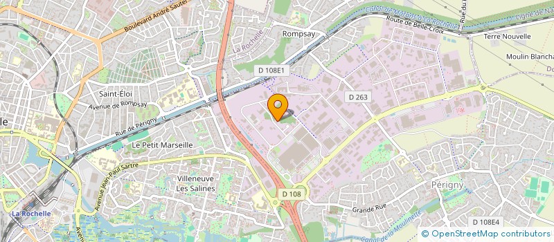 localisation de l'entreprise AMBIANCE GRAPHIQUE  PERIGNY