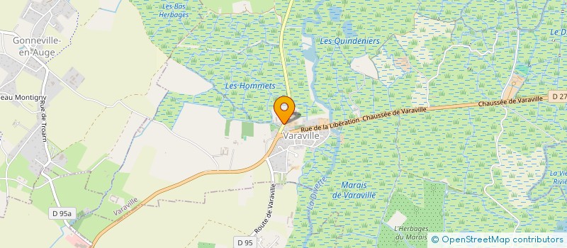 localisation de l'entreprise AMBIANCE HABITAT  CABOURG