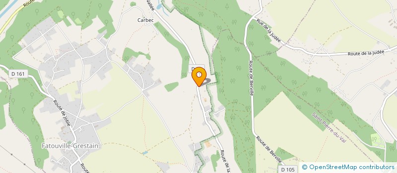 localisation de l'entreprise AMBIANCE JARDIN  FATOUVILLE-GRESTAIN