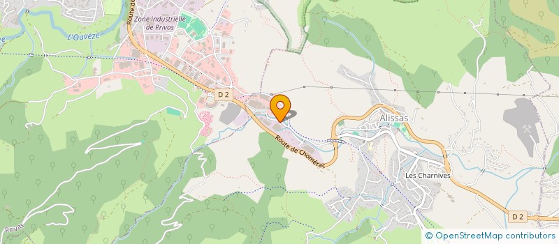 localisation de l'entreprise AMBIANCE JARDIN SERVICES  ALISSAS