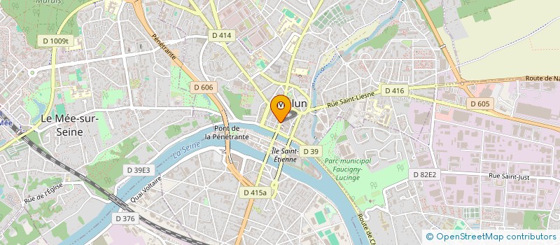 localisation de l'entreprise AMBIANCE LAGET à MELUN
