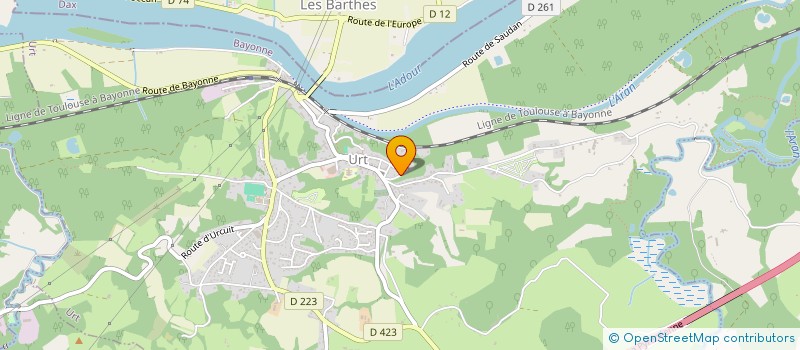 localisation de l'entreprise AMBIANCE MINERAUX à URT