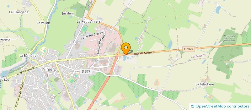 localisation de l'entreprise AMBIANCE MOTO à LYS-HAUT-LAYON