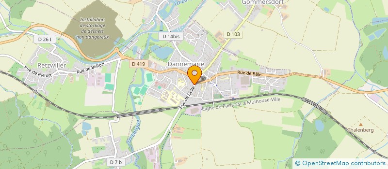localisation de l'entreprise AMBIANCE NATURE à MAGNY