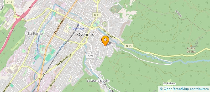localisation de l'entreprise AMBIANCE ORGANIZASYON à OYONNAX
