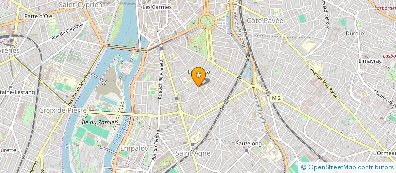 localisation de l'entreprise AMBIANCE PEYI NOU à TOULOUSE