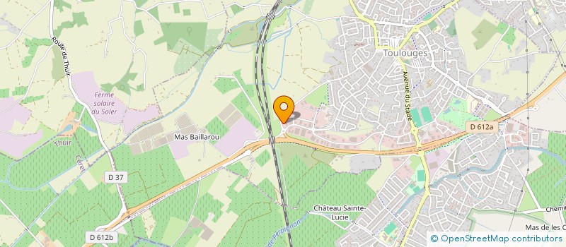 localisation de l'entreprise AMBIANCE SAP  TOULOUGES