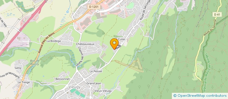 localisation de l'entreprise AMBIANCE VERDURE  ALEX