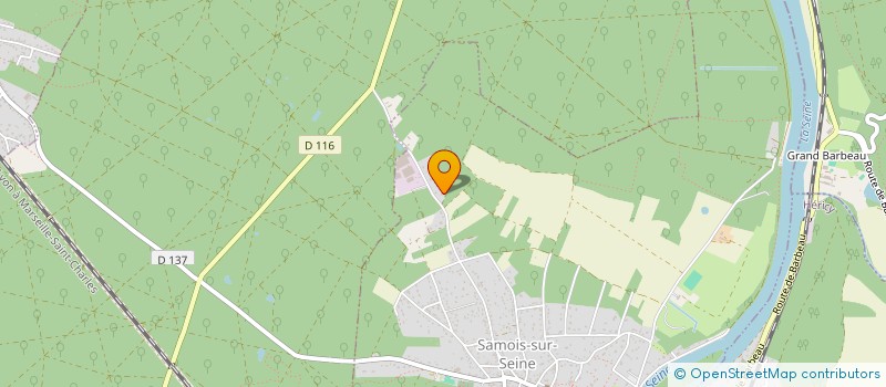 localisation de l'entreprise AMBIANCE VERTE  SAMOIS-SUR-SEINE