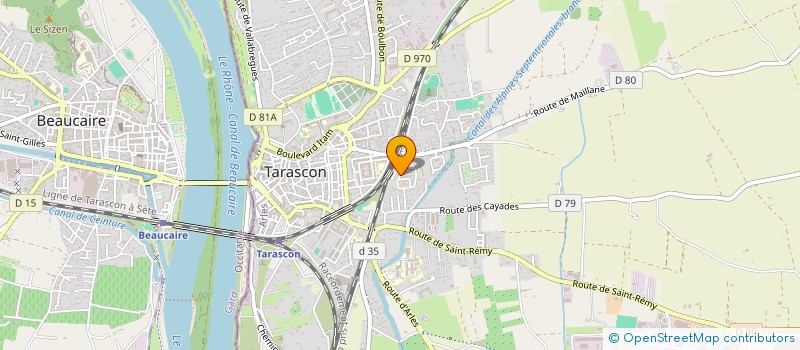 localisation de l'entreprise AMBIANCE ZEN SPITZZEN  CHATEAURENARD