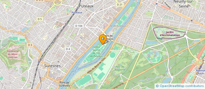 localisation de l'entreprise AMBIANCES  PUTEAUX