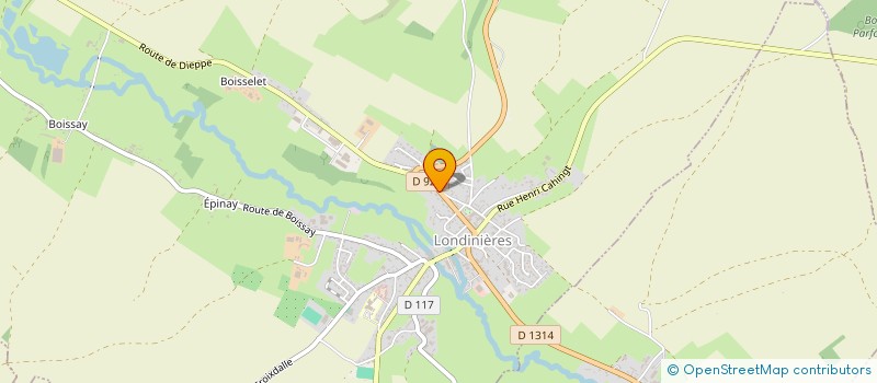 localisation de l'entreprise AMBIANCES VALEA  LONDINIERES