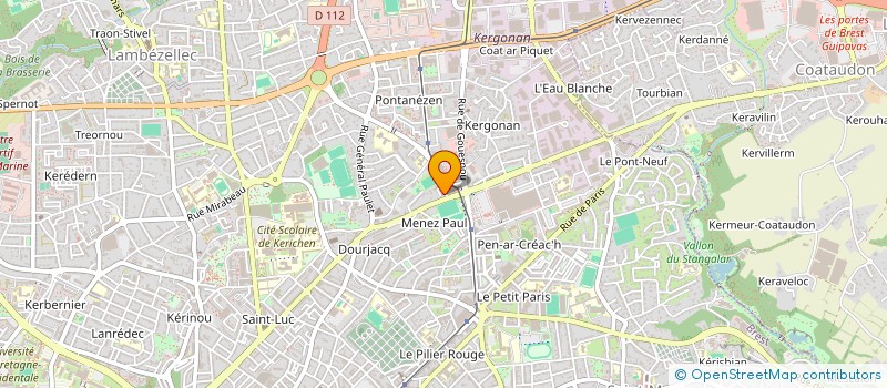 localisation de l'entreprise AMBIANZ SOUNDZ à BREST