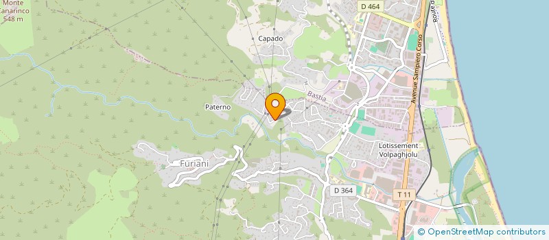 localisation de l'entreprise AMBIANZA TRAIT AIR EAU CLIMAT CHAUF FROI à BASTIA