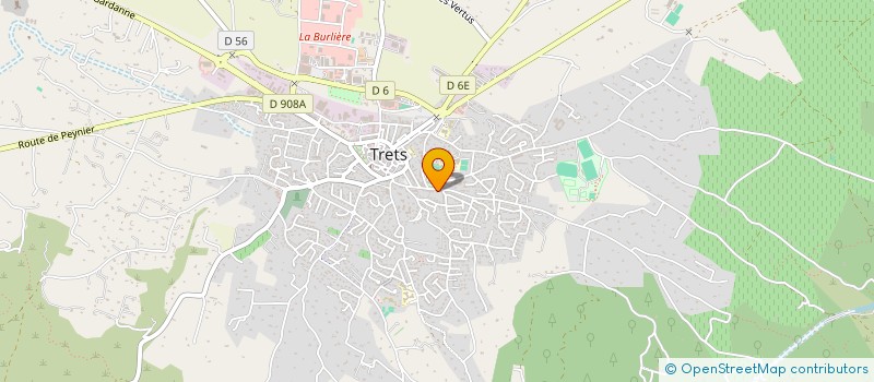 localisation de l'entreprise AMBICIE à TRETS