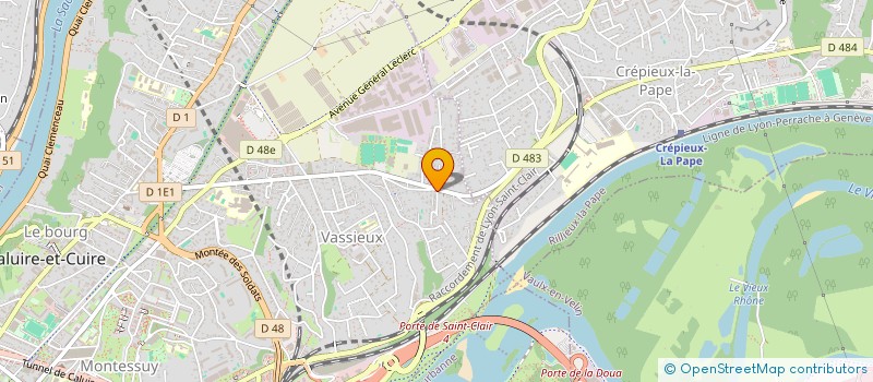 localisation de l'entreprise AMBIERLE INVESTISSEMENT à CALUIRE-ET-CUIRE