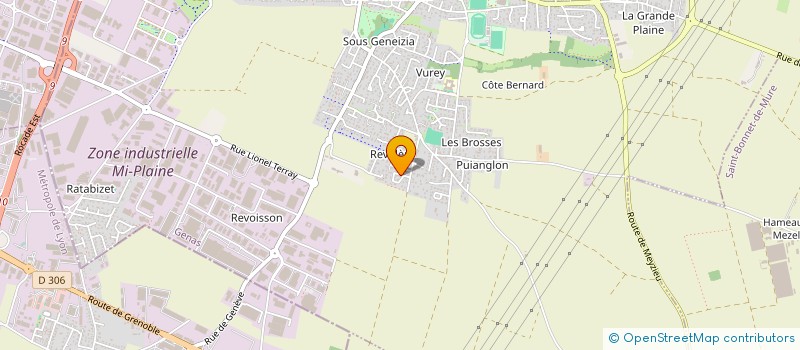 localisation de l'entreprise AMBIGROUP à GENAS