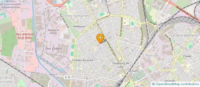 localisation de l'entreprise AMBIHOS CONSEILS  REIMS