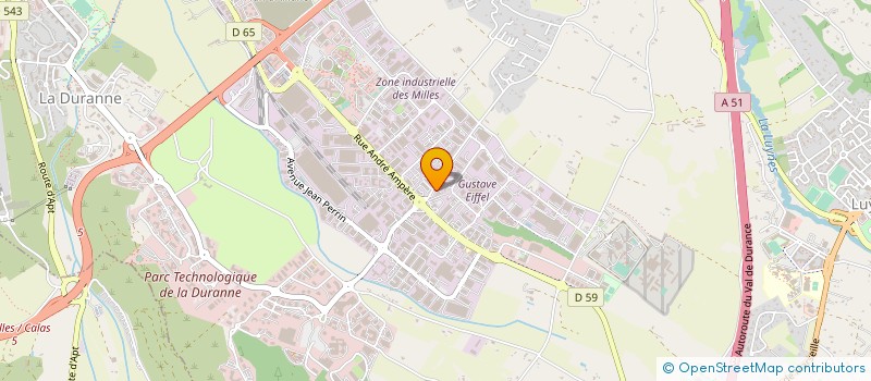 localisation de l'entreprise AMBIODIFFUSION SUD-EST à AIX-EN-PROVENCE