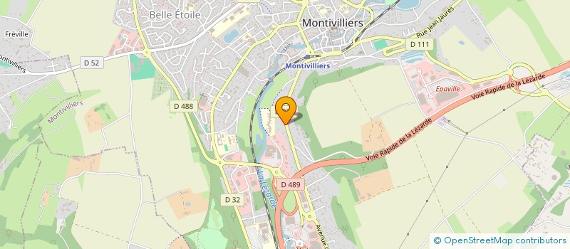 localisation de l'entreprise AMBIOS  MONTIVILLIERS