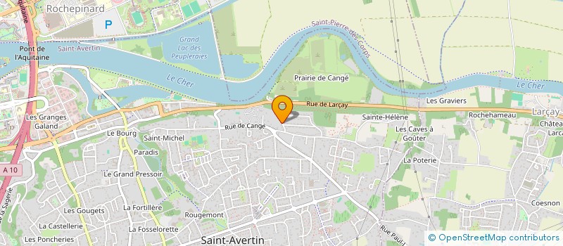 localisation de l'entreprise AMBISSION  SAINT-AVERTIN