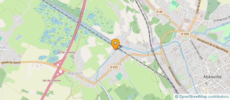 localisation de l'entreprise AMBITIO à ABBEVILLE