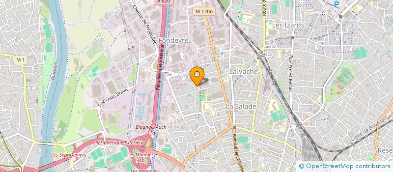 localisation de l'entreprise AMBITION 31 à TOULOUSE