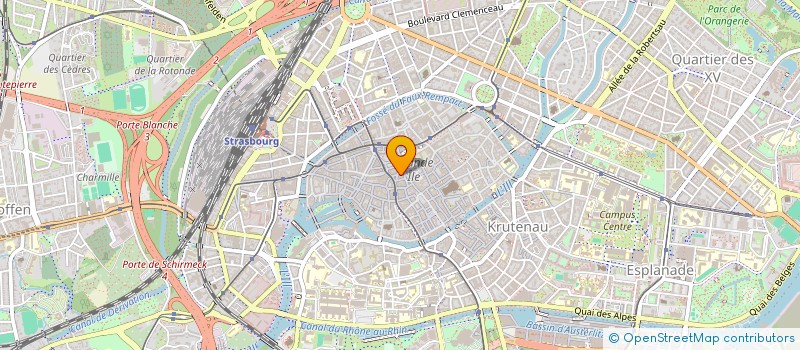 localisation de l'entreprise AMBITION à STRASBOURG