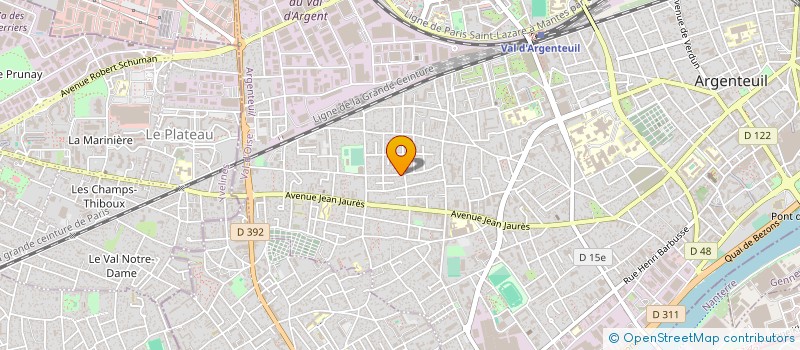 localisation de l'entreprise AMBITION DRIVE  ARGENTEUIL