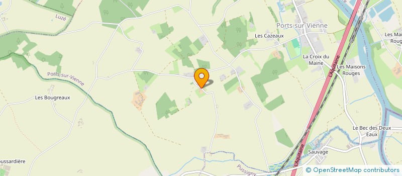 localisation de l'entreprise AMBITION EXTERIEUR  PORTS-SUR-VIENNE